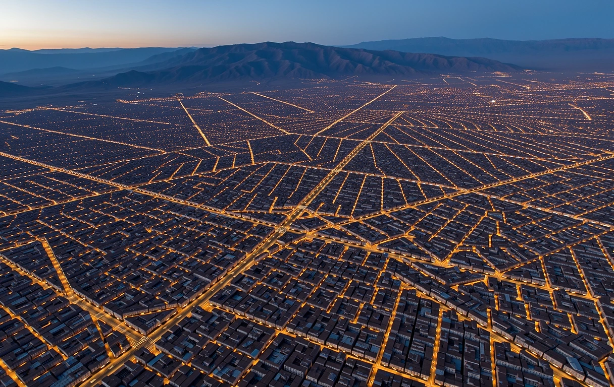 Panorama urbano de La Paz